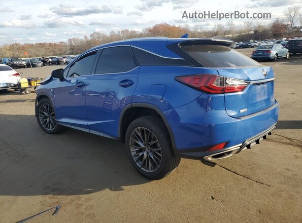 2T2SZMDA8NC315503 2022 LEXUS RX Синий Задняя левая четверть