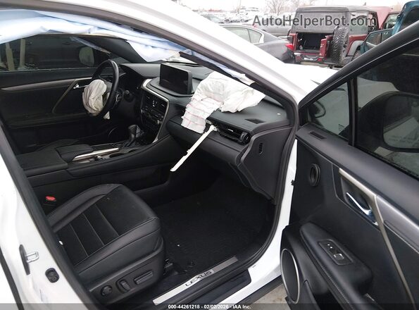 2T2YGMDA3MC062475 2021 LEXUS RX 450H Белый Вид салона спереди