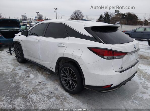 2T2YGMDA3MC062475 2021 LEXUS RX 450H Белый Задняя левая четверть