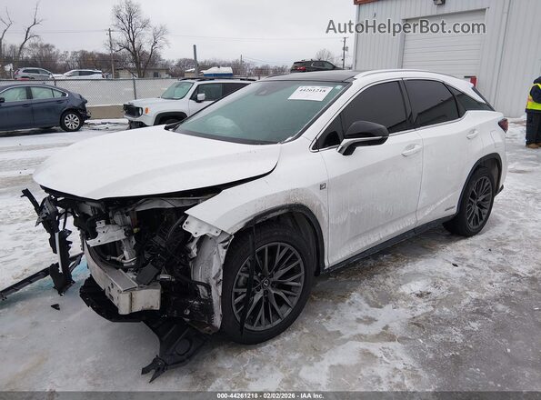 2T2YGMDA3MC062475 2021 LEXUS RX 450H Белый Передняя левая четверть