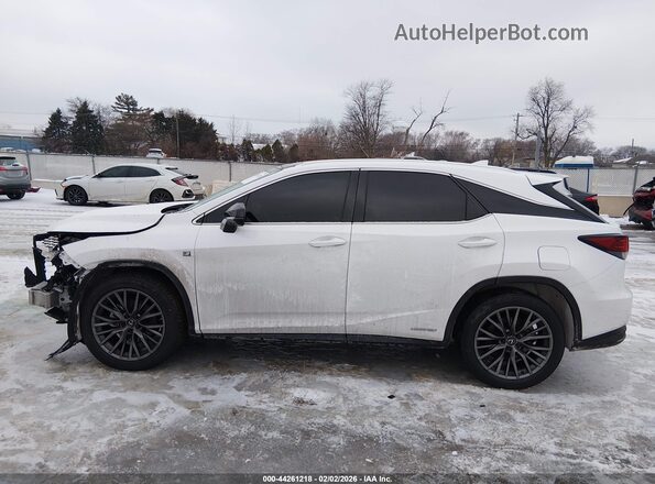 2T2YGMDA3MC062475 2021 LEXUS RX 450H Белый Панорамный вид салона 360°
