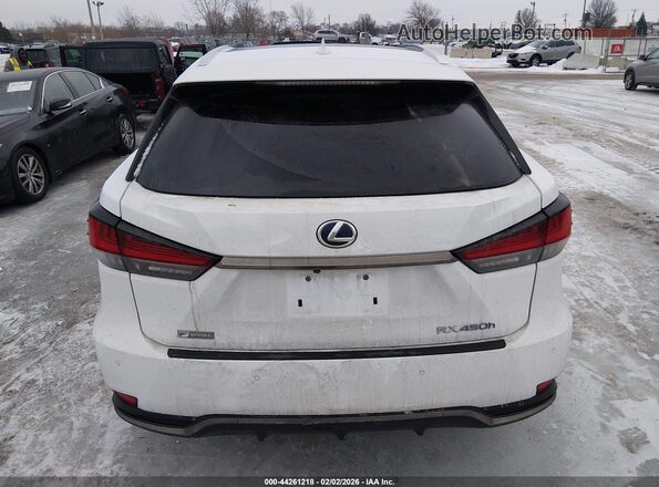 2T2YGMDA3MC062475 2021 LEXUS RX 450H Белый 