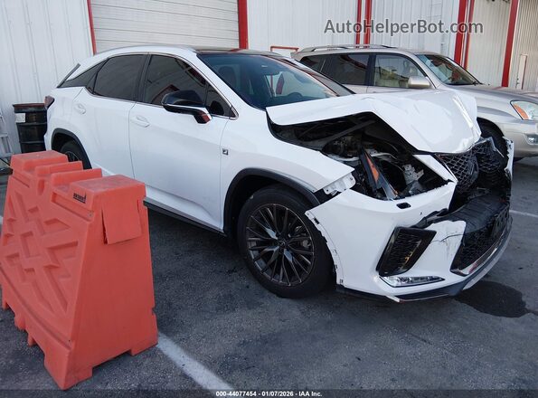 2T2YGMDA6MC057920 2021 LEXUS RX 450H Белый Передняя правая четверть