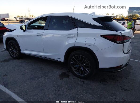 2T2YGMDA6MC057920 2021 LEXUS RX 450H Белый Задняя левая четверть