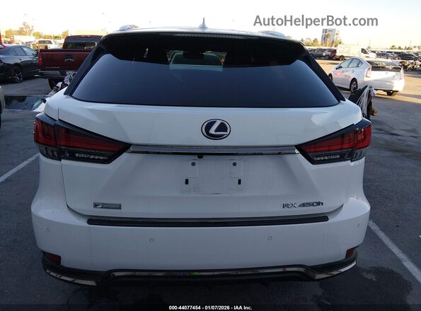 2T2YGMDA6MC057920 2021 LEXUS RX 450H Белый 