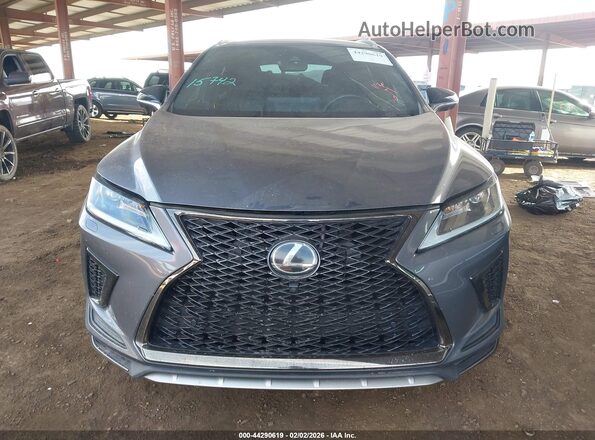 2T2YZMDA1NC315790 2022 LEXUS RX 350 Gray Widok zestawu wskaźników