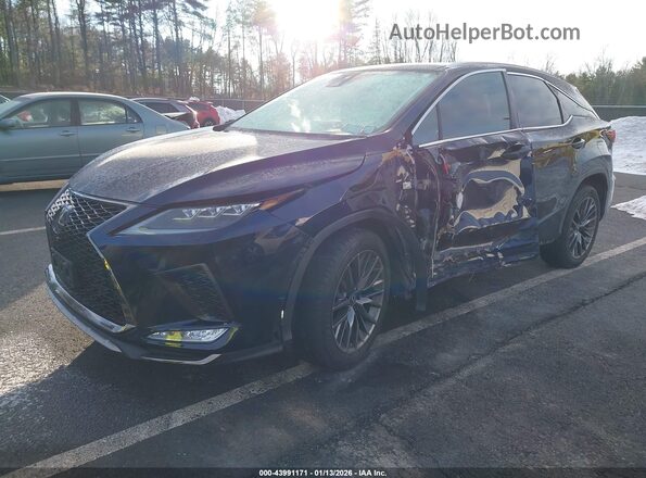 2T2YZMDA4LC221352 2020 LEXUS RX 350 Navy Передняя левая четверть