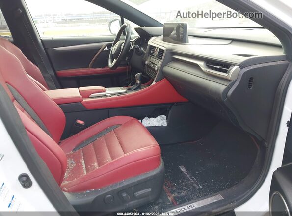 2T2YZMDA5LC234319 2020 LEXUS RX 350 White Вид салону спереду