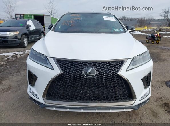 2T2YZMDA5LC234319 2020 LEXUS RX 350 White Вид щитка приладів