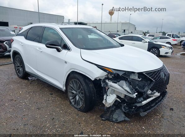 2T2YZMDA7NC361107 2022 LEXUS RX 350 Белый Передняя правая четверть