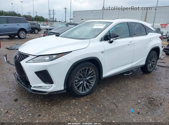 2T2YZMDA7NC361107 2022 LEXUS RX 350 Белый Передняя левая четверть