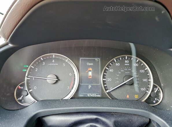 2T2ZZMCA1GC027504 2016 LEXUS RX Gray Widok zestawu wskaźników