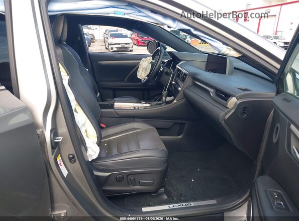 2T2ZZMCA1HC044000 2017 LEXUS RX 350 Серый Вид салона спереди