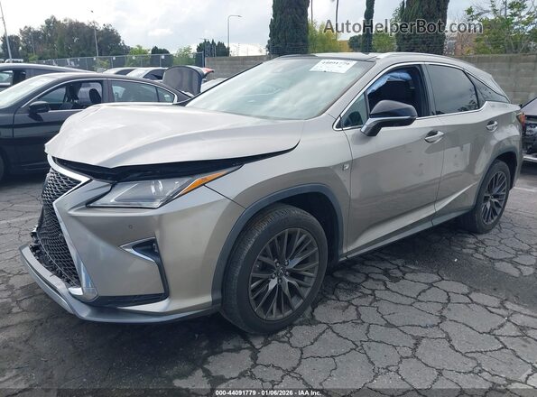 2T2ZZMCA1HC044000 2017 LEXUS RX 350 Серый Передняя левая четверть