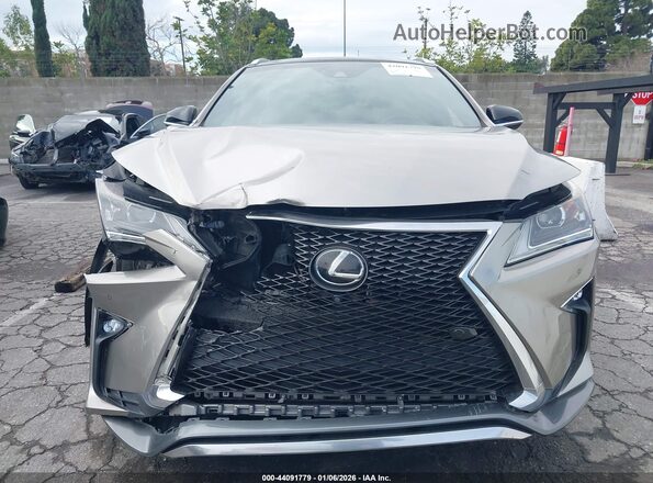 2T2ZZMCA1HC044000 2017 LEXUS RX 350 Серый Вид щитка приборов