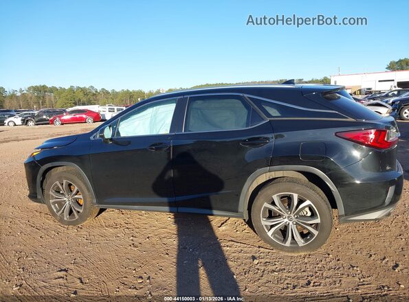 2T2ZZMCA1JC107831 2018 LEXUS RX 350 Черный Вид задней части салона
