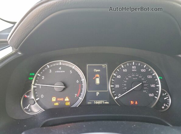 2T2ZZMCA2GC004796 2016 LEXUS RX Белый Вид щитка приборов