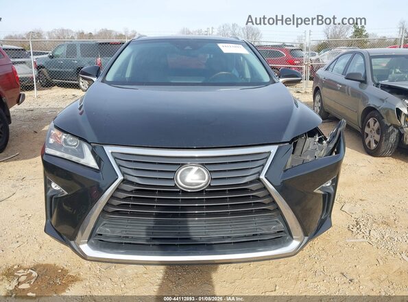 2T2ZZMCA2GC019489 2016 LEXUS RX 350 Black Вид щитка приладів