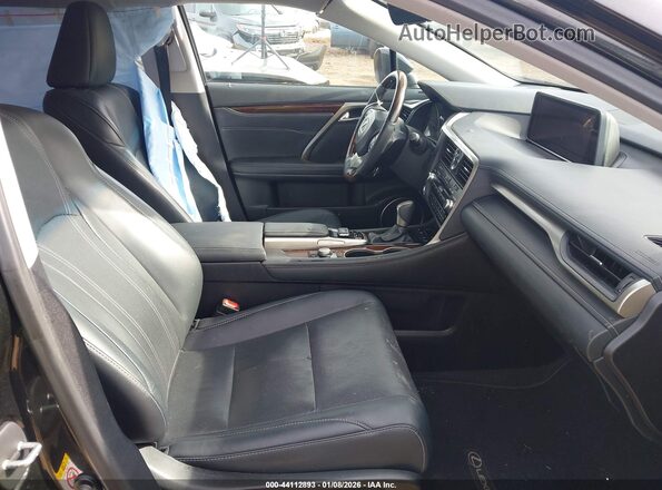 2T2ZZMCA2GC019489 2016 LEXUS RX 350 Black Вид салону спереду