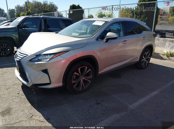 2T2ZZMCA2HC072825 2017 LEXUS RX 350 Бежевый Передняя левая четверть