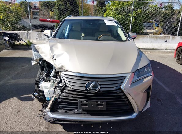 2T2ZZMCA2HC072825 2017 LEXUS RX 350 Бежевый Вид щитка приборов