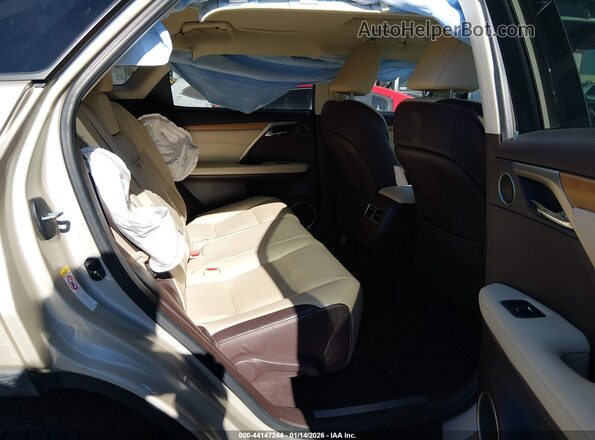 2T2ZZMCA2HC072825 2017 LEXUS RX 350 Бежевый Вид наклейки с VIN-кодом
