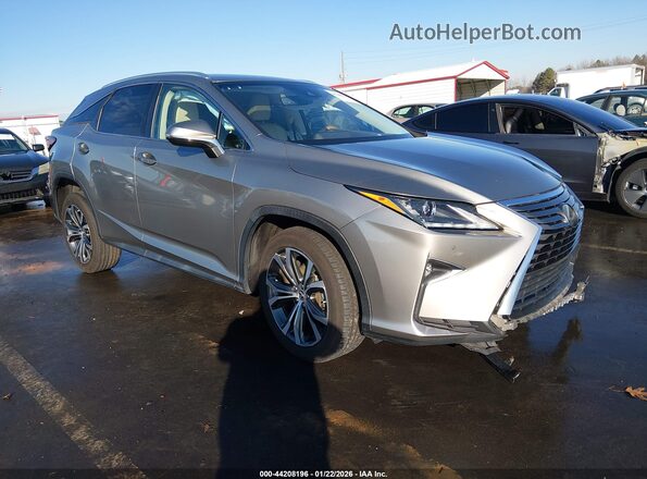 2T2ZZMCA2JC093504 2018 LEXUS RX 350 Золотой Передняя правая четверть