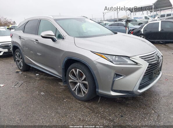 2T2ZZMCA2JC093938 2018 LEXUS RX 350 Серый Передняя правая четверть