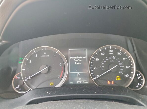 2T2ZZMCA2KC129595 2019 LEXUS RX Черный Вид щитка приборов