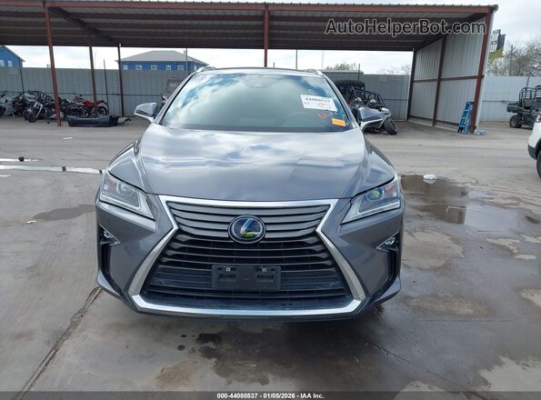 2T2ZZMCA2KC137521 2019 LEXUS RX 350 Серый Вид задней части салона