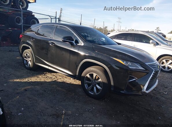 2T2ZZMCA3JC107961 2018 LEXUS RX 350 Черный Передняя правая четверть