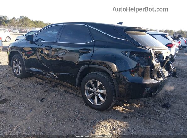 2T2ZZMCA3JC107961 2018 LEXUS RX 350 Черный Задняя левая четверть
