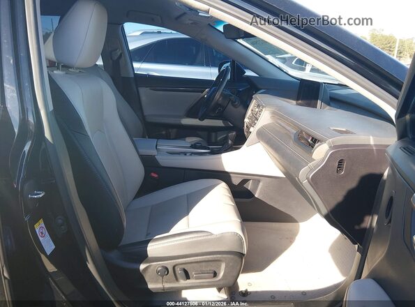 2T2ZZMCA3JC107961 2018 LEXUS RX 350 Черный Вид салона спереди