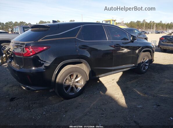 2T2ZZMCA3JC107961 2018 LEXUS RX 350 Черный Задняя правая четверть