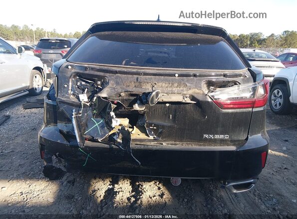 2T2ZZMCA3JC107961 2018 LEXUS RX 350 Черный Вид спереди