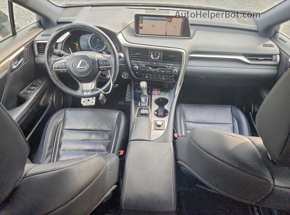 2T2ZZMCA4HC078982 2017 LEXUS RX Черный Вид панели приборов