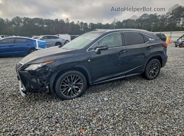 2T2ZZMCA4HC078982 2017 LEXUS RX Черный Передняя левая четверть