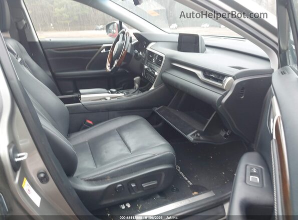 2T2ZZMCA4KC148956 2019 LEXUS RX 350 Серый Вид салона спереди