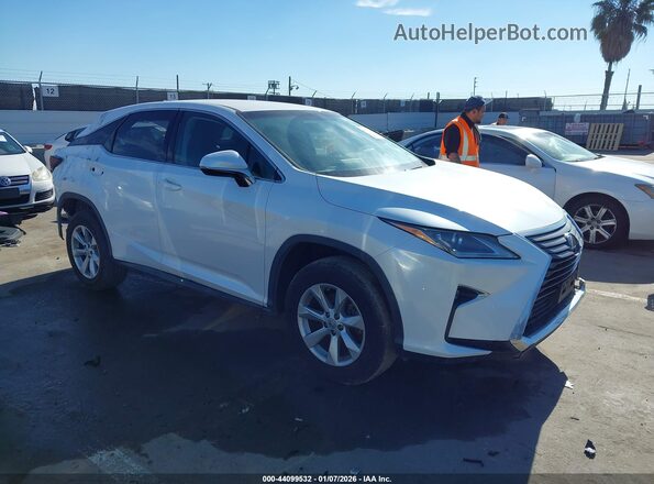 2T2ZZMCA5GC021740 2016 LEXUS RX 350 Белый Передняя правая четверть