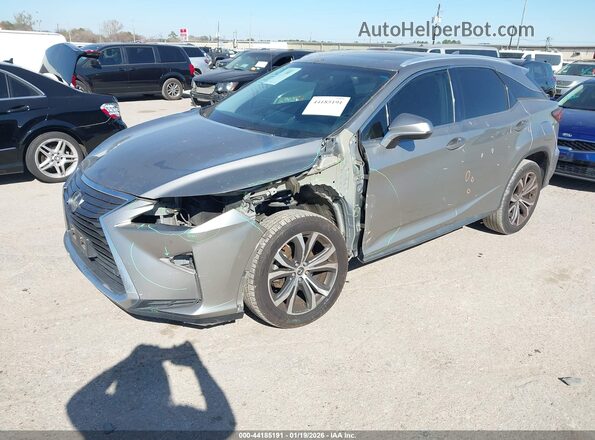 2T2ZZMCA5JC093898 2018 LEXUS RX 350 Серый Передняя левая четверть