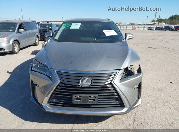 2T2ZZMCA5JC093898 2018 LEXUS RX 350 Серый Вид задней части салона