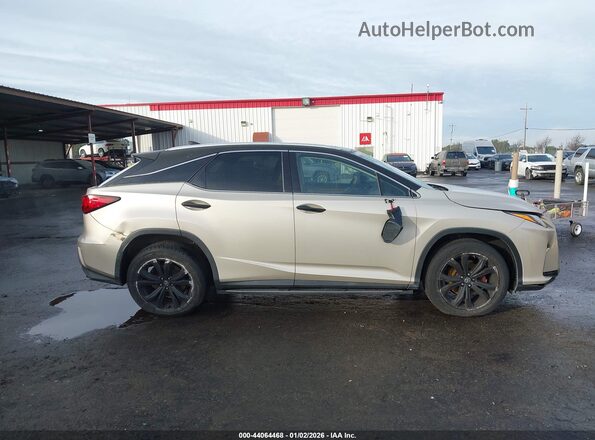 2T2ZZMCA6GC021908 2016 LEXUS RX 350 Бежевый Вид задней части салона