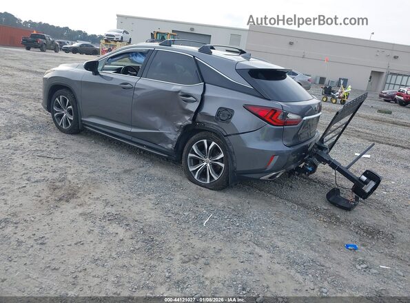 2T2ZZMCA8HC042230 2017 LEXUS RX 350 Серый Задняя левая четверть
