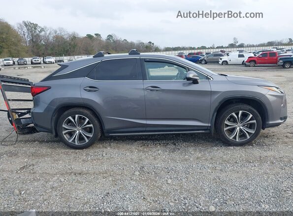 2T2ZZMCA8HC042230 2017 LEXUS RX 350 Серый Вид задней части салона