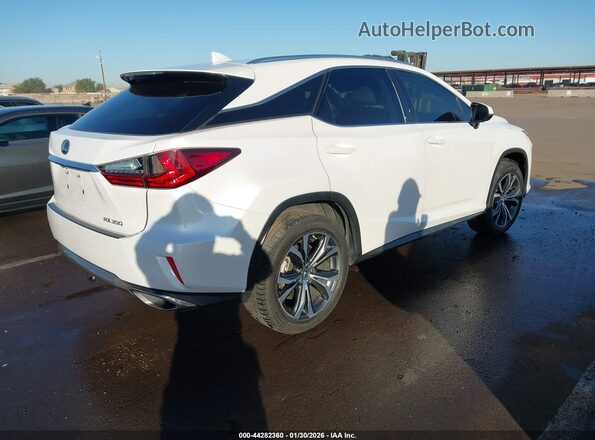 2T2ZZMCA8KC143341 2019 LEXUS RX 350 Белый Задняя правая четверть