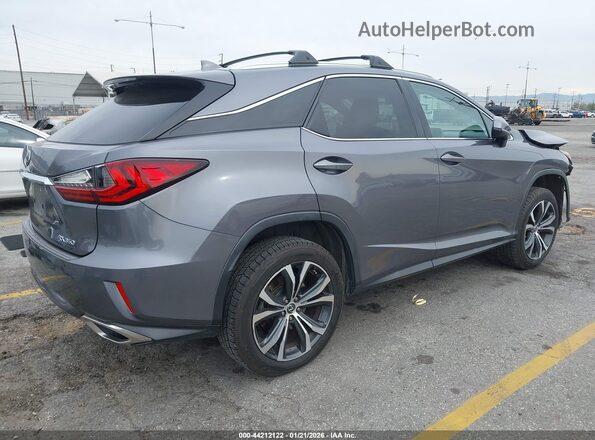 2T2ZZMCA9JC106801 2018 LEXUS RX 350 Серый Задняя правая четверть