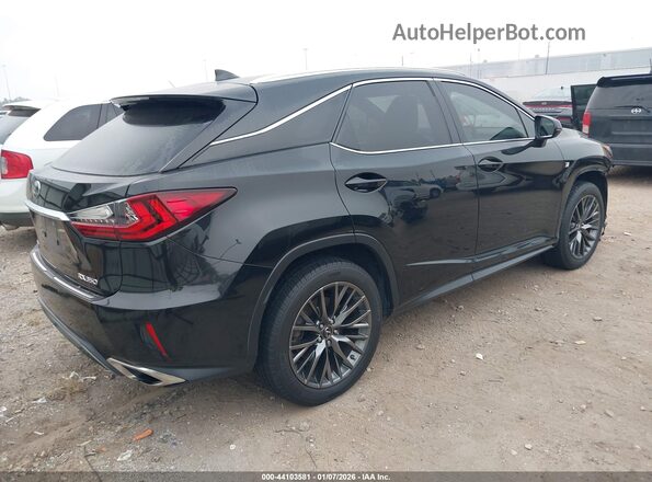 2T2ZZMCAXHC080154 2017 LEXUS RX 350 Черный Задняя правая четверть
