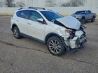 2017 Toyota Rav4 Limited White vin: 2T3DFREV7HW647866