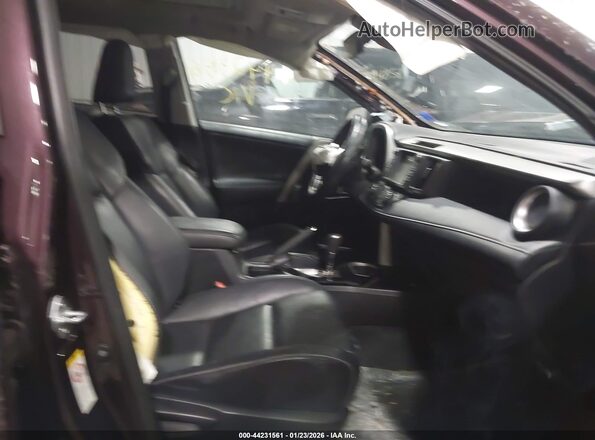 2T3DFREV9GW450194 2016 TOYOTA LIMITED Бордовый Вид салона спереди