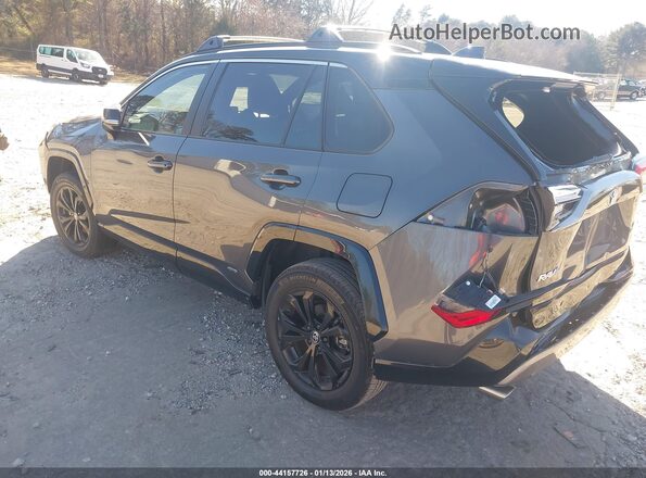 2T3E6RFV0PW042072 2023 TOYOTA RAV4 HYBRID Gray Tył lewy